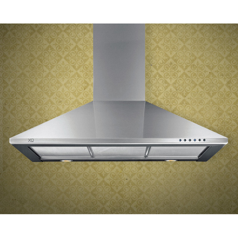 XO Ventilation 24" 600 CFM Ductless Wall Mount Range Hood Wayfair